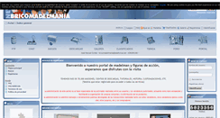 Desktop Screenshot of bricomadelmania.es